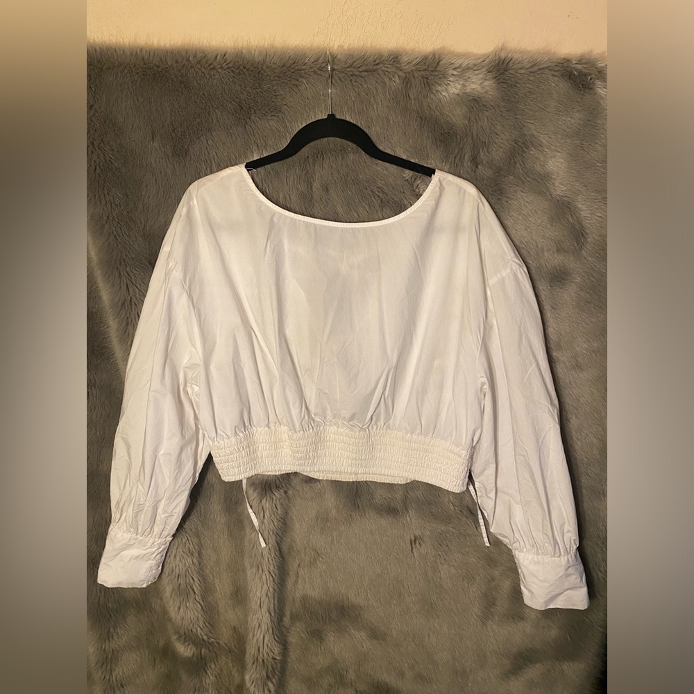 White Zara Top - Picture 2 of 2